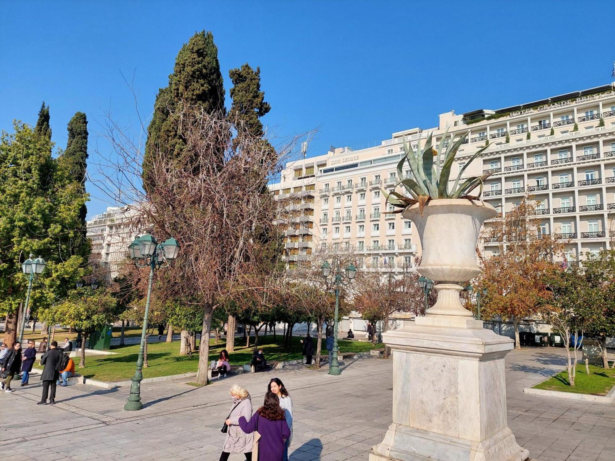 Elegant Apartment In Syntagma Square アテネ エクステリア 写真